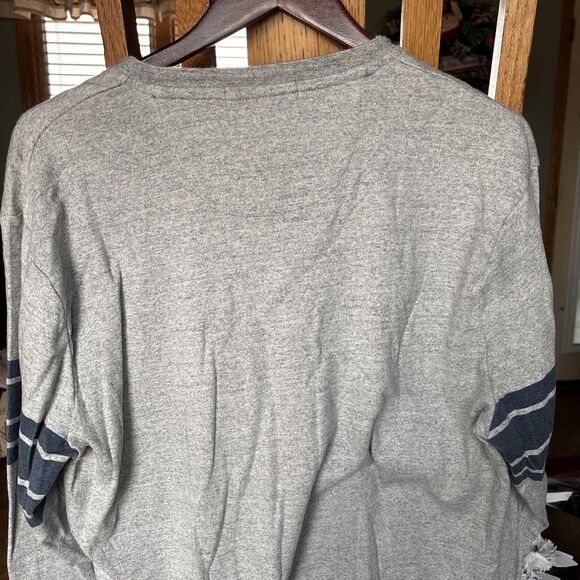 MEN'S ORIGINAL PENGUIN BY Munsingwear - XXL -- GRAY - Henley Vintage - Picture 6 of 6